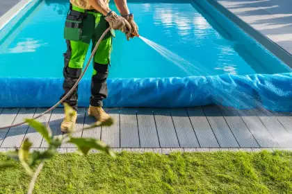 Pool Power Washing